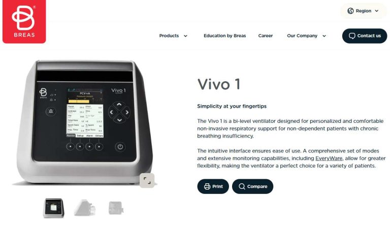 探讨博毅雅Vivo1的自动呼气正压